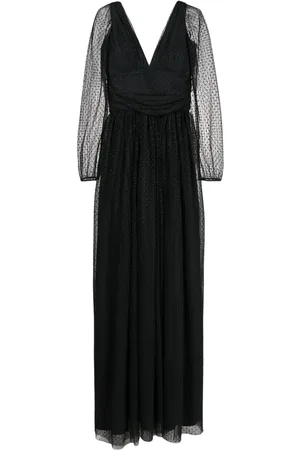 Lethicia Bronstein Beatriz long-sleeve maxi dress