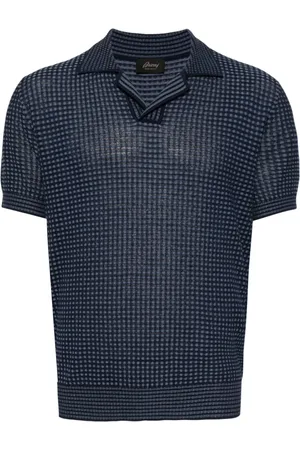 BRIONI Knitted polo shirt