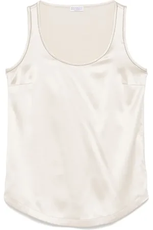 Brunello Cucinelli Monili chain-detail tank top