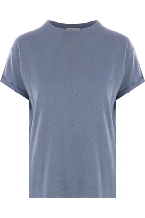 Brunello Cucinelli Silk-blend T-shirt