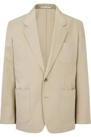 MAN ON THE BOON. Cotton single-breasted blazer