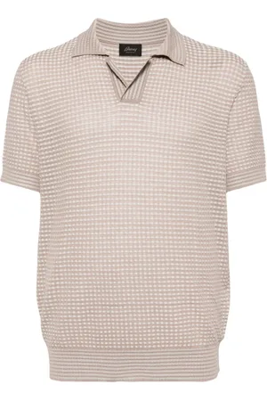 BRIONI Knitted polo shirt
