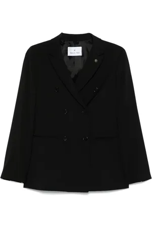 Manuel Ritz Double-breasted virgin wool blazer
