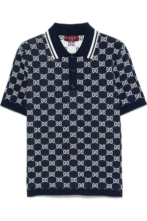 Gucci GG-jacquard polo shirt