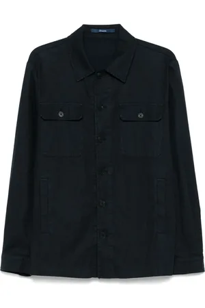 DRUMOHR Interlock-twill shirt jacket