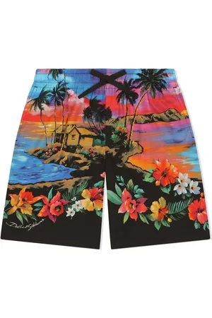 Dolce & Gabbana Sunset floral-print shorts
