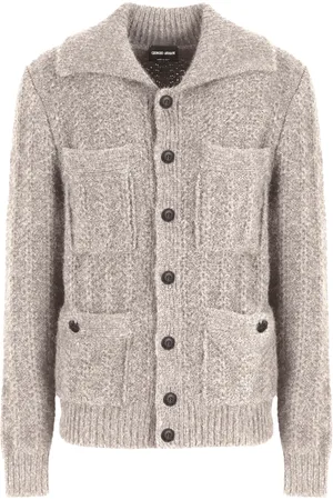 Giorgio Armani Cable-knit cardigan