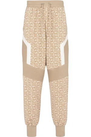 Balmain Monogram panelled joggers