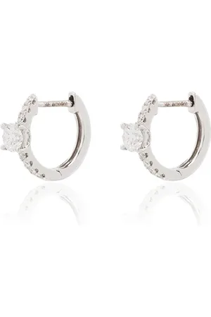 Anita 18kt gold diamond-embellished earrings