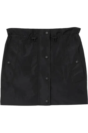 Burberry High-waisted button-up skirt