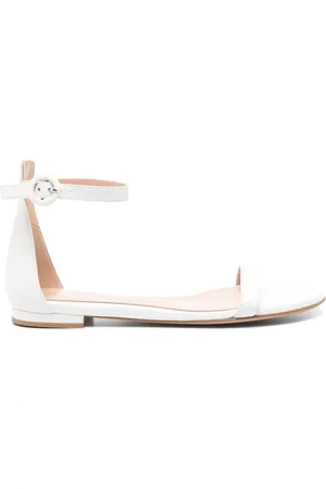 Gianvito Rossi Leather flat sandals