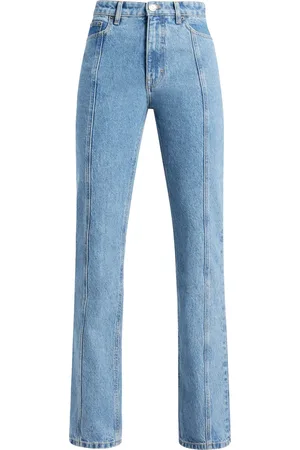ROTATE Twill straight-leg jeans
