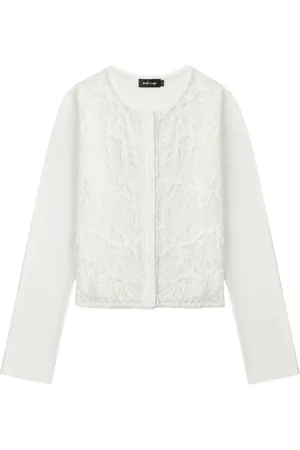 tout a coup Cotton-blend blouse