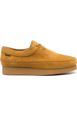 Clarks Suede lace-up shoes