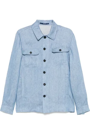 DRUMOHR Linen shirt jacket
