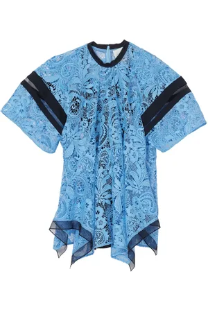 3.1 Phillip Lim Lace-panel blouse