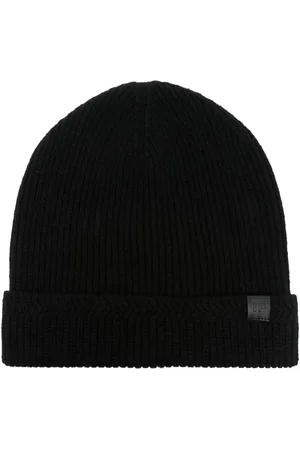 Tom Ford Logo-patch ribbed beanie