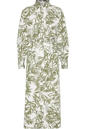 Brunello Cucinelli Printed cotton dress