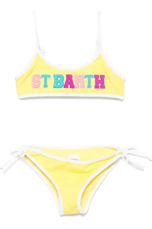 MC2 SAINT BARTH Logo-patch bikini