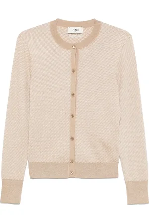 Fendi FF-jacquard cardigan