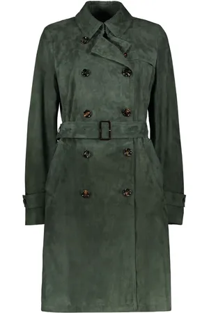 MOORER Avignon sude trench coat