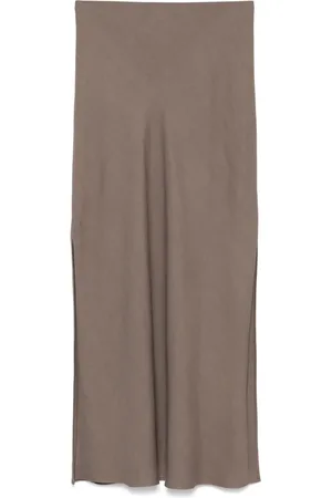 Brunello Cucinelli Side-slits maxi skirt