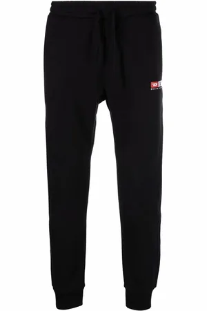 Diesel P-Tary-Div logo-embroidered track pants