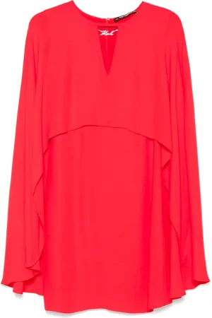 Karl Lagerfeld Cape-design mini dress