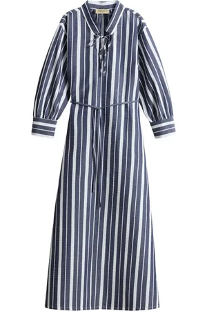 Woolrich Striped midi dress
