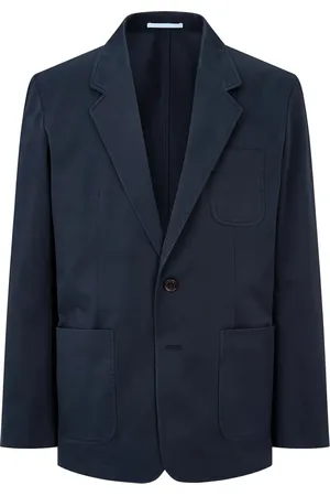 MAN ON THE BOON. Cotton single-breasted blazer