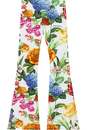 Dolce & Gabbana Floral-print leggings