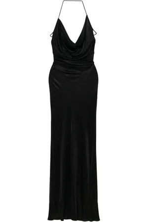 Elisabetta Franchi Cowl-effect gown