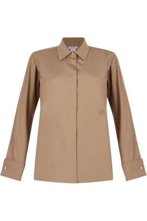 Max Mara Logo-embroidered shirt