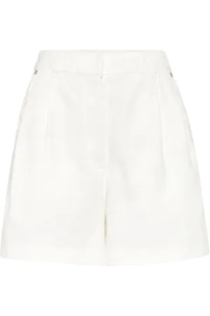 Brunello Cucinelli Cotton-linen shorts