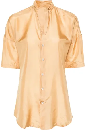 LEMAIRE Tied silk shirt