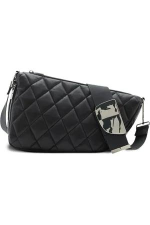 Burberry Shield diamond-quilted shoulder bag