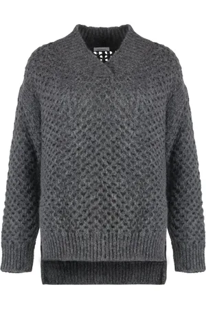 Malo Perforated-knit jumper