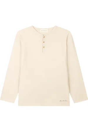 MAN ON THE BOON. Henley-neck t-shirt