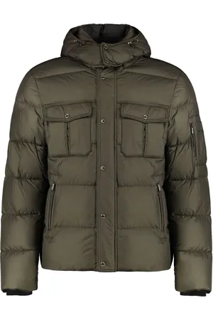 MOORER Nevio hooded down jacket