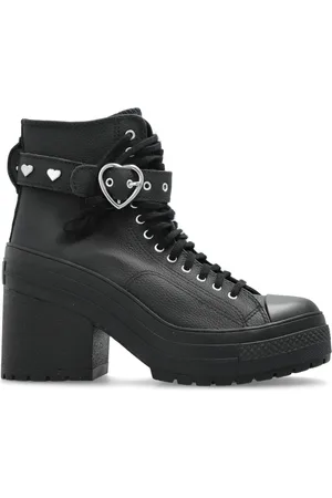 Converse Leather combat boots