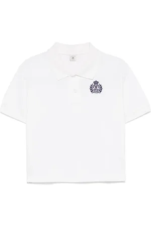 Sporty & Rich Logo-embroidered polo shirt