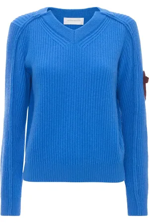 Victoria Beckham V-neck knitted sweater