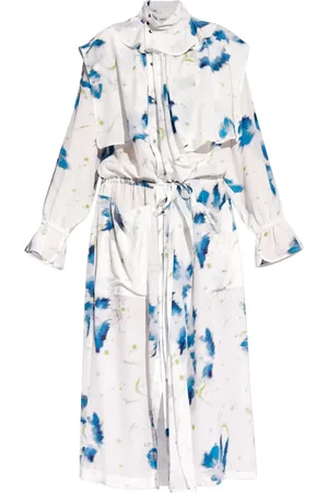 LEMAIRE Floral-print layered shirtdress