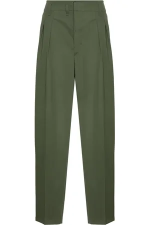 LEMAIRE Pleated tapered trousers