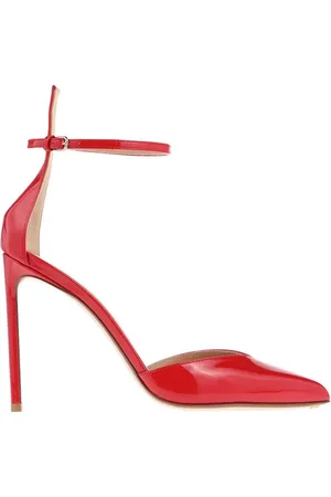 Francesco Russo 100mm leather pumps
