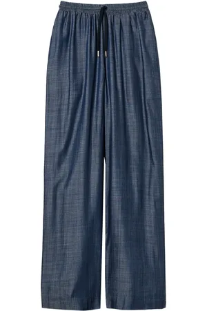 Twin-Set Chambray trousers