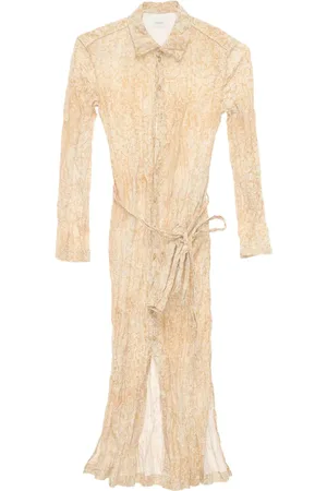 LEMAIRE Crinkle shirt dress