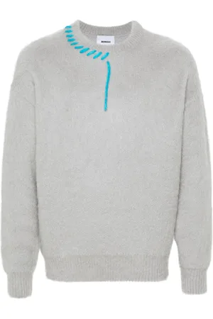 BONSAI Decorative-stitching jumper