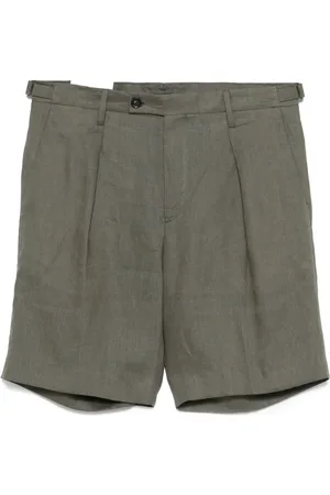 MICHAEL COAL Box-pleat shorts