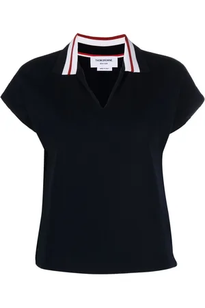 Thom Browne Cricket stripe polo shirt